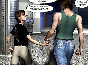 Gay Hooker 3D Cartoon Animated Comics cgi